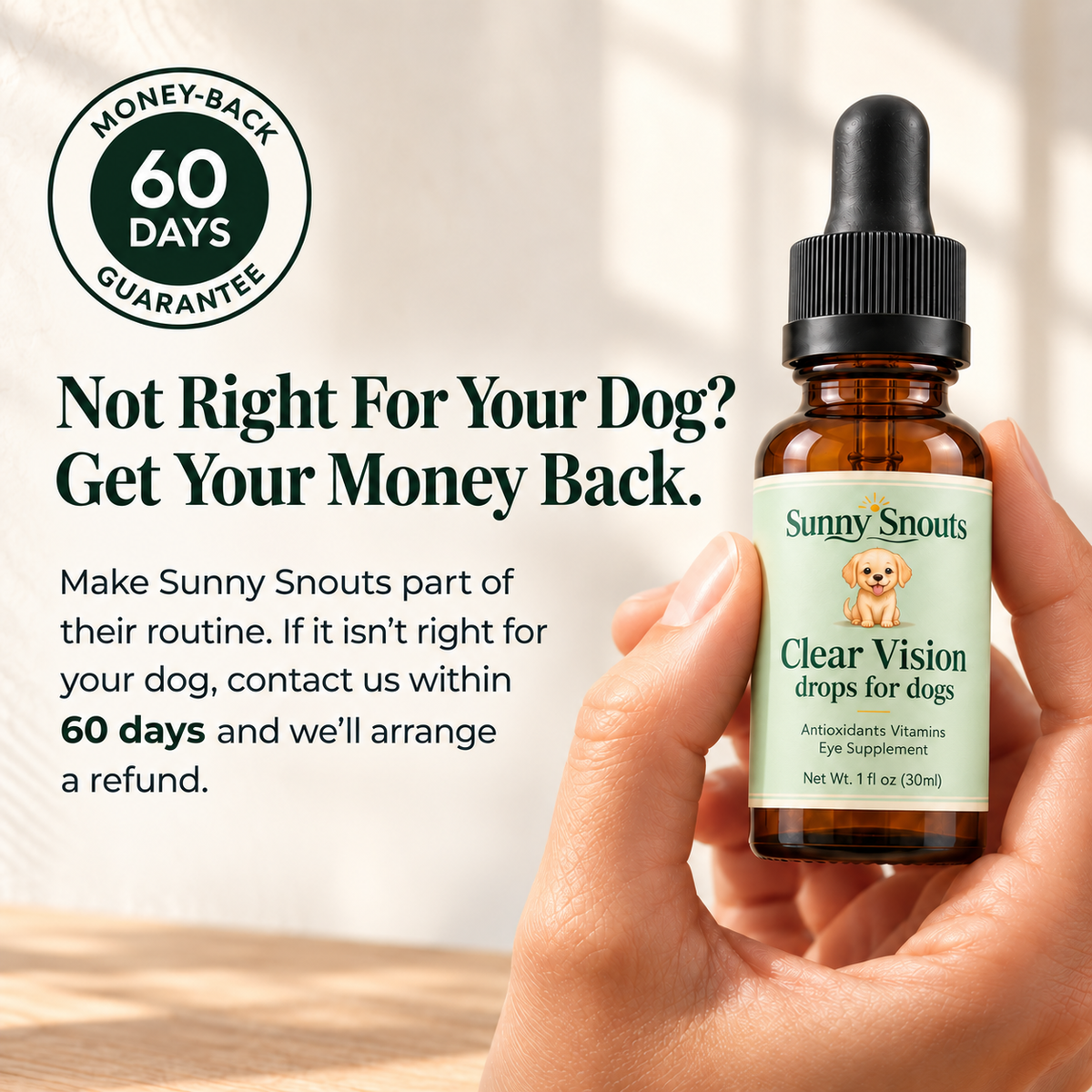 Sunny Snouts Eye Support Food Drops