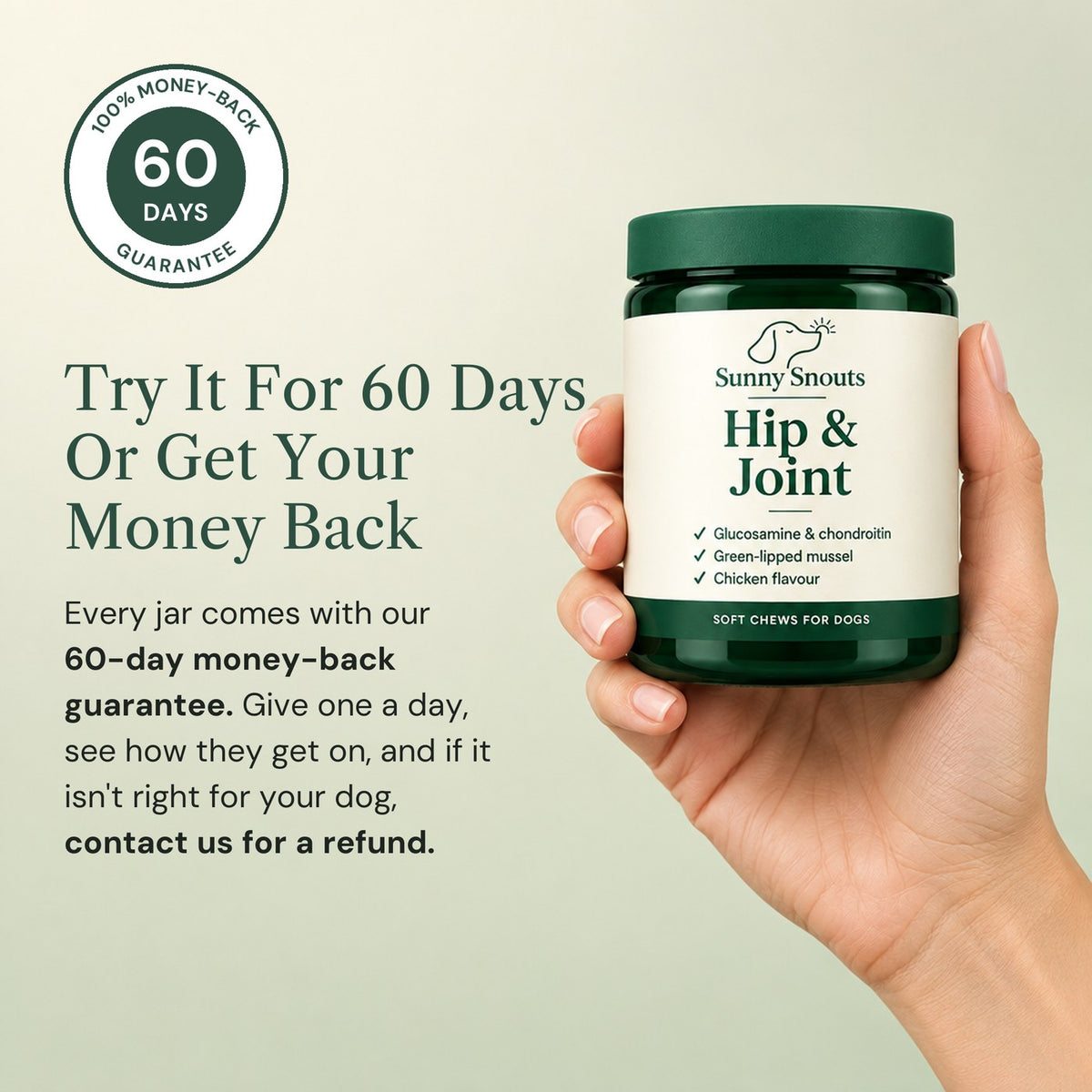 60-day money-back guarantee